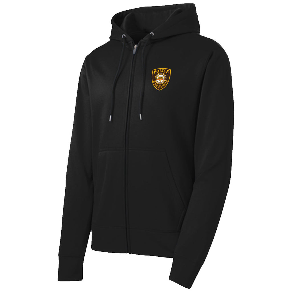 Sport-Tek Sport-Wick Fleece Full-Zip Hooded Jacket