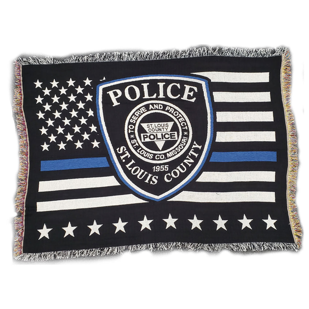 St. Louis County P.D. Throw Blanket