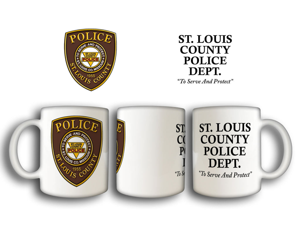 Item # CDW-001<BR>St. Louis County P.D. Coffee Mug